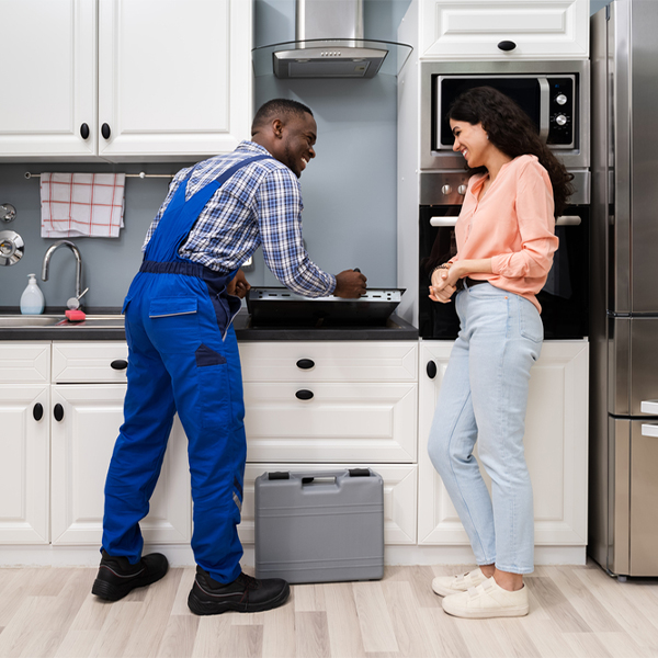 can you provide an estimate for cooktop repair before beginning any work in Ward Colorado
